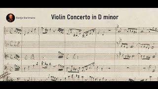 Mendelssohn - Violin Concerto in D Minor {14 year old composer}