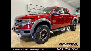 2014 FORD F150 SUPERCREW CAB - SVT RAPTOR PICKUP 4D 5 1/2 FT