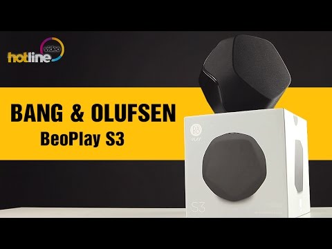 BANG & OLUFSEN BeoPlay S3 — обзор портативной акустической колонки