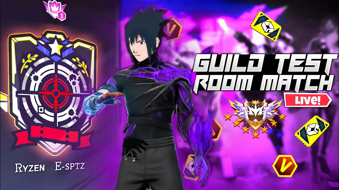 Room Match + UID Check 🩳 | FreeFire Live தமிழ் 🥶 | Kirigaya Satoshi ❤ 