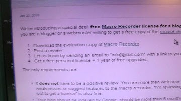 free macro recorder review from JIT BIT