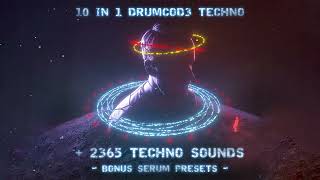 10 in 1 DRUMCOD3 Techno Vol. 1