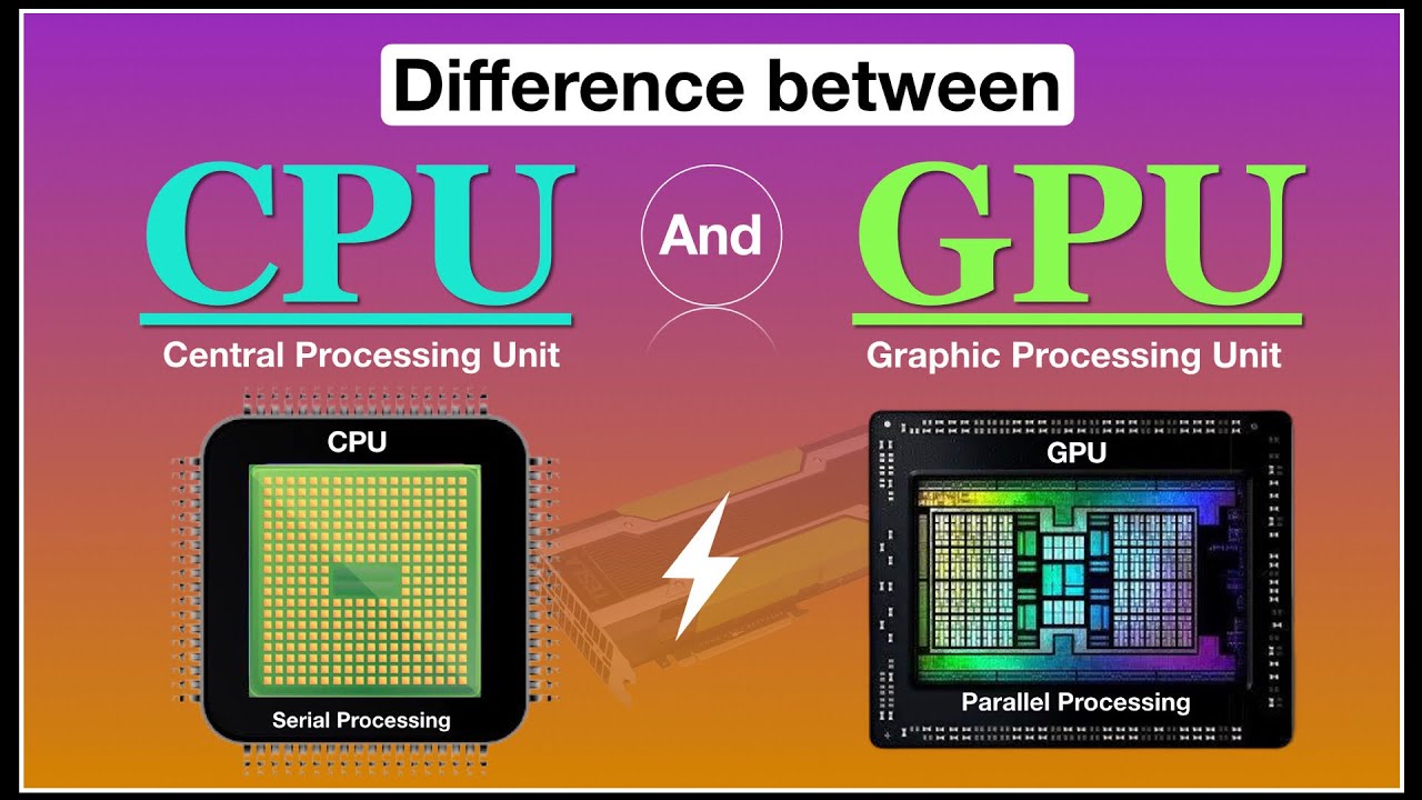 What Is the Difference Between CPU and GPU?