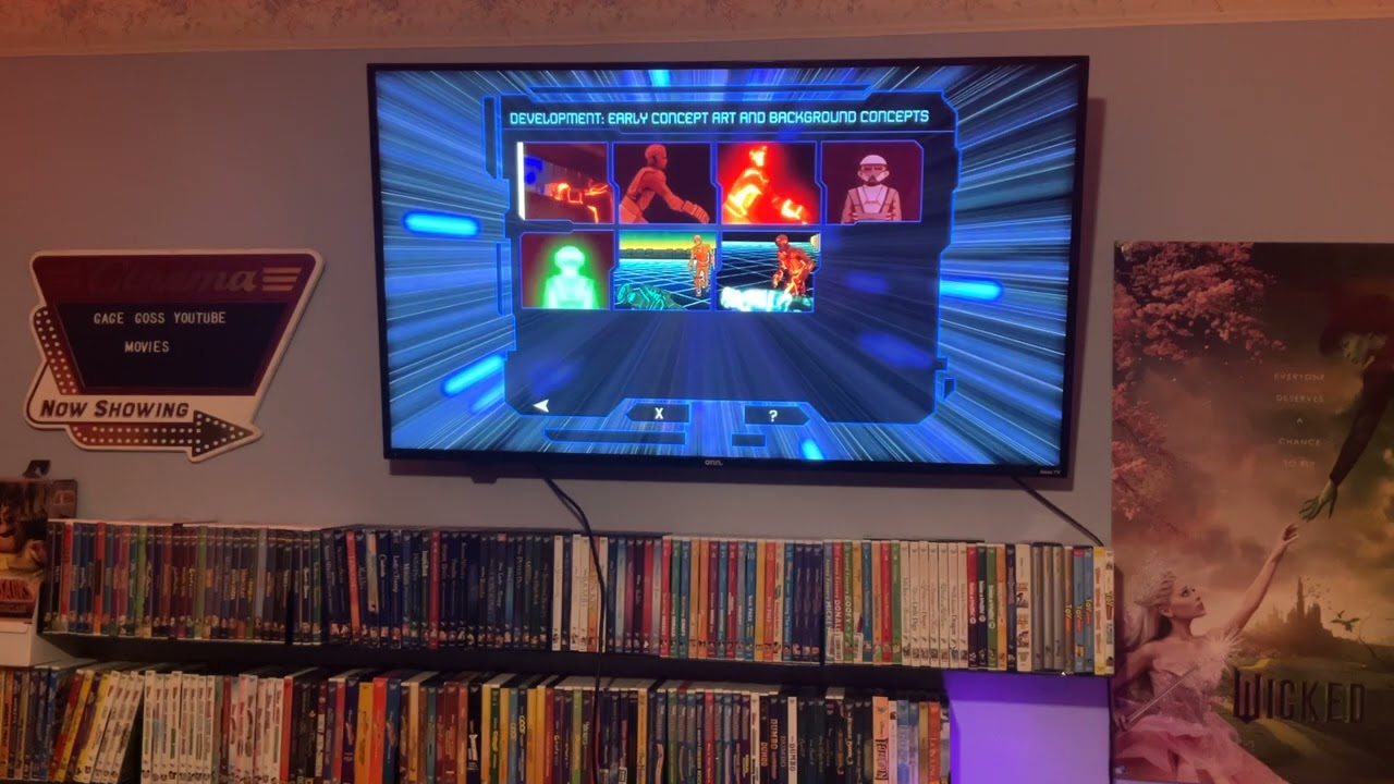 Menu walkthrough of Tron The Original Classic Special Edition 2011 dvd (Disc 2)