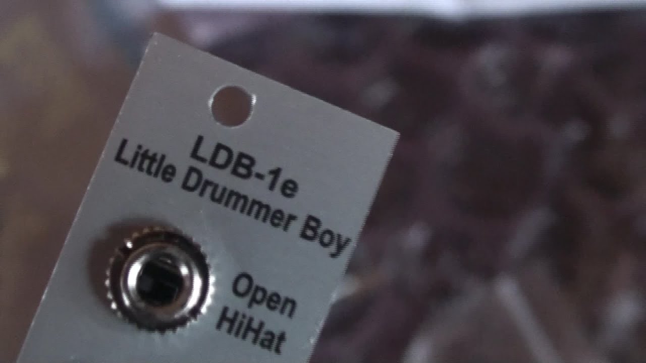 The LDB-1e Analog Drums Eurorack Module