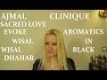 Парфюмерные новинки: Ajmal - Sacred Love, Evoke, Wisal, Wisal Dhahab, Clinique - Aromatics in Black