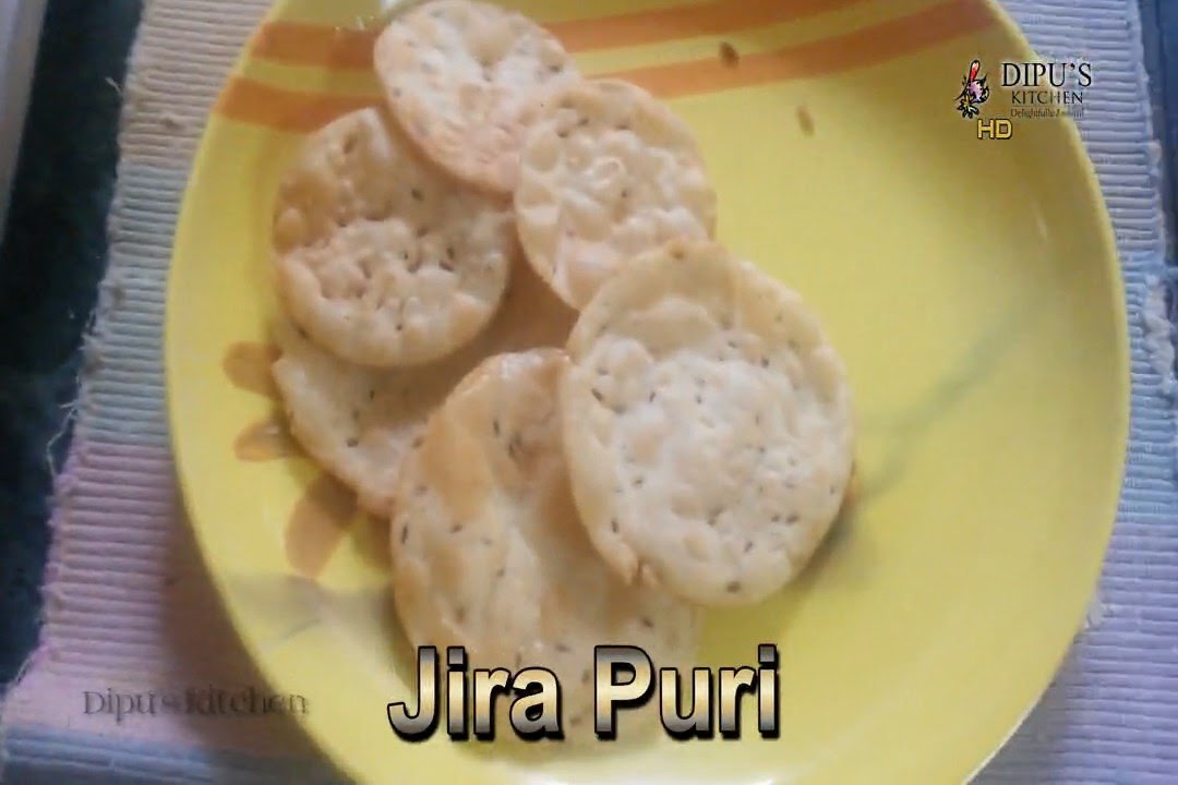 Jeera Puris (Deep fried Spicy Indian bread) Recipe | Jeera Puris|| जीरा पुरी ||snacks item jira puri | Dipu