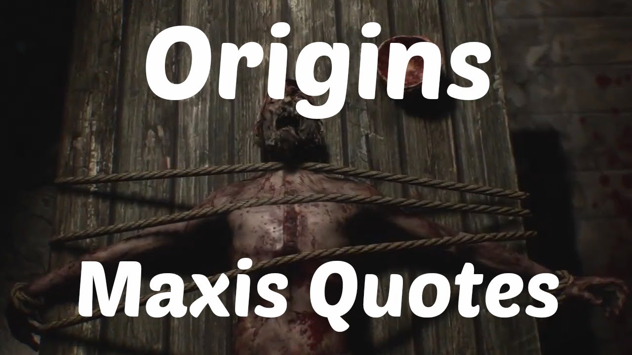 Origins - Ludwig Maxis Quotes