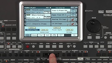 Korg PA900: Song Play