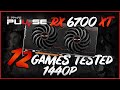 SAPPHIRE PULSE AMD RADEON RX 6700 XT - 12 Games Tested @ 1440p