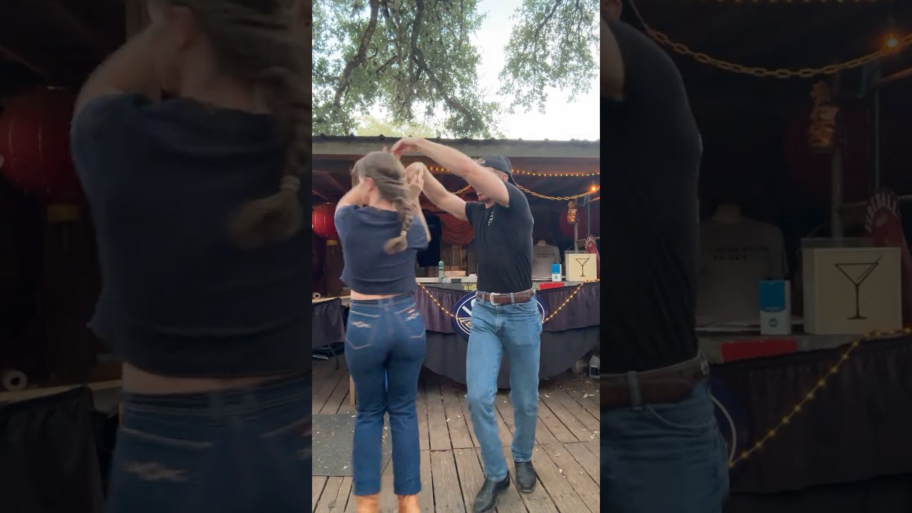 Advanced Honky-Tonk Two-Step Sequence w/ Dalton & Vanessa | Austin's Favorite Two-Step Lessons 🤠💥