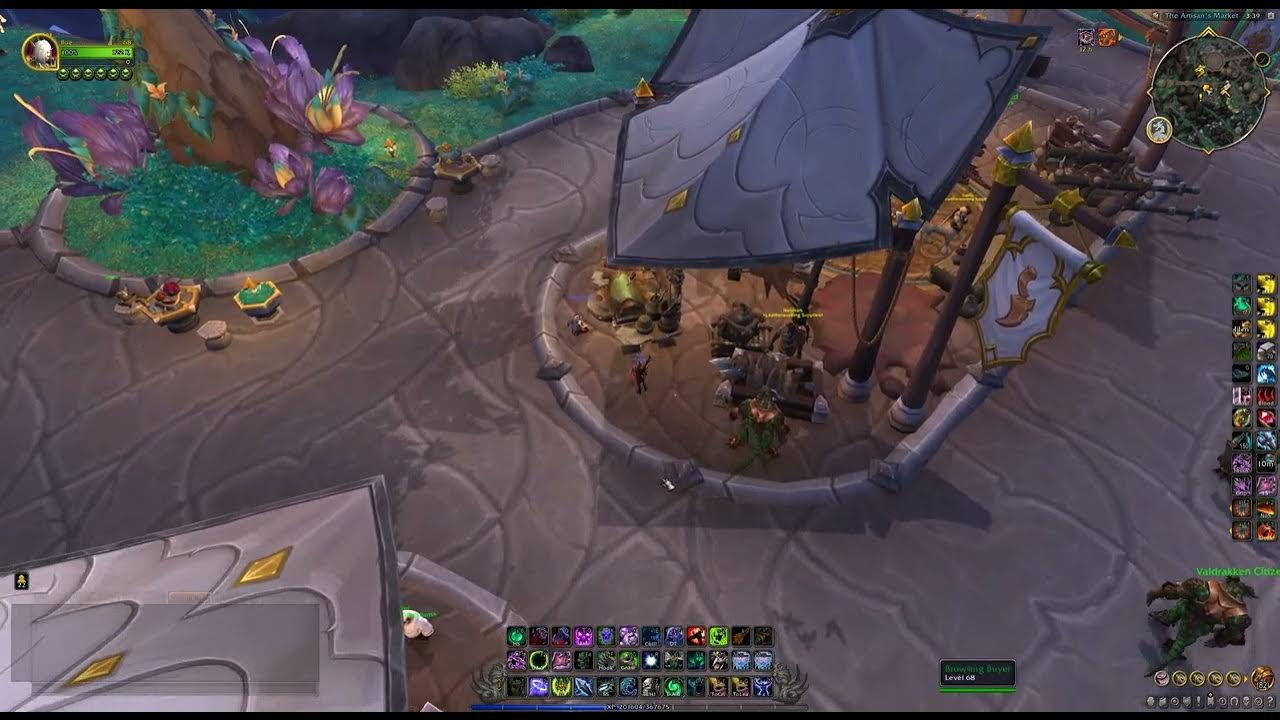 Valdrakken Leatherworker's Tool Bench Location, WoW Dragonflight YouTube