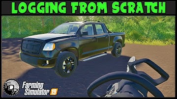New Map Port Murray! - Logging From Scratch 163 - Farming Simulator 2019 - FDR Logging