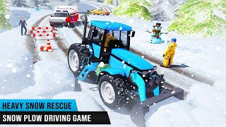 Snow Road Crane Simulator 3D - Heavy Excavator Crane Simulator #1 - android Gameplay 2050 screenshot 2