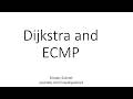 Dijkstra and ECMP