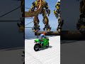 GTA 5 Epic Water Ragdolls | 🕷️Spider-Man vs hulk vs venom & Minions. Fails #gta #shorts bike #gtav
