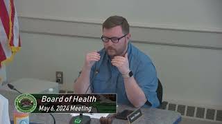 Board of Health; May 6, 2024