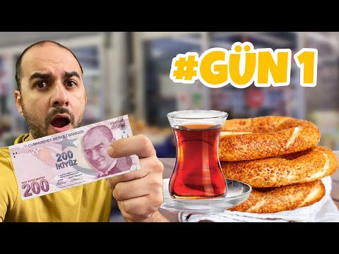 200TL İLE 1 HAFTA GEÇİNMEK - 1.BÖLÜM