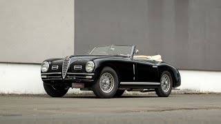 1949 Alfa Romeo 6C 2500 Super Sport Cabriolet by Pinin Farina | Offered by our Germany Office.