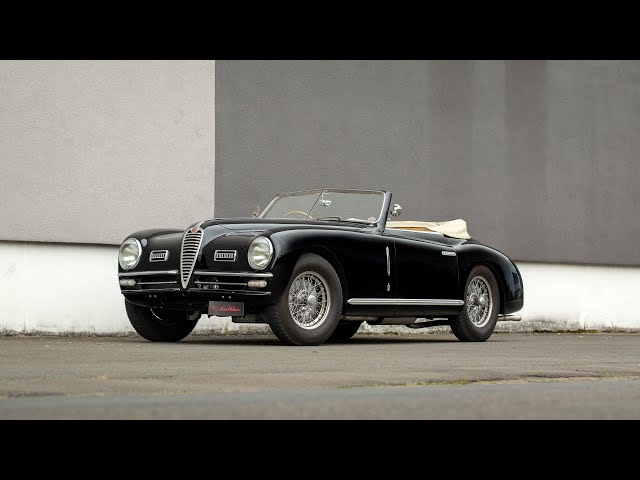 1949 Alfa Romeo 6C 2500 Super Sport Cabriolet by Pinin Farina for