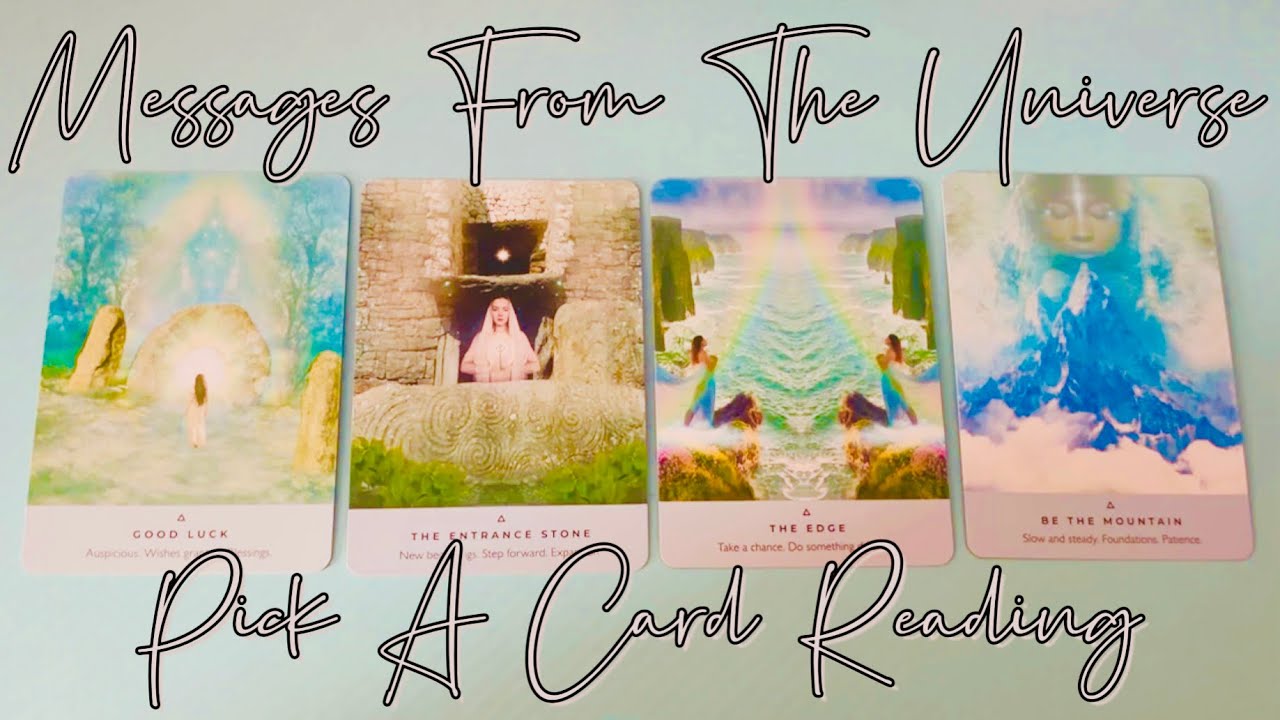 ✨🔮Messages From The Universe🔮✨What Do You Need To Know Right Now?🤔💯Pick A Card Reading🔮✨