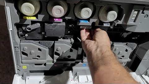 Ricoh mp c3503, 4503, mpc5503 transfer belt removal