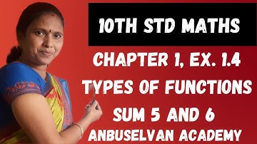 10th std Maths chapter 1 Ex 1.4 sum 5 and 6/TN Maths chapter 1 ex 1.4