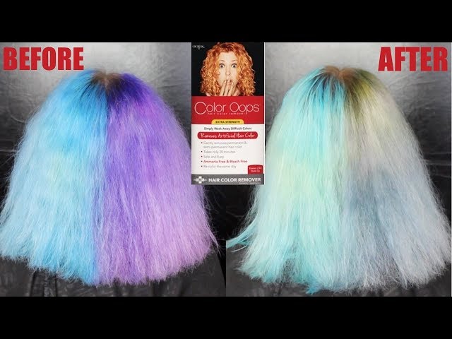 how to use color oops hair color remover｜TikTok Search