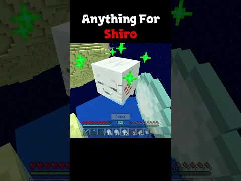 Anything For Shiro ❤️‍🩹| #pallaviplayz #minecraft #catmemes