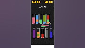 water sort game level 180