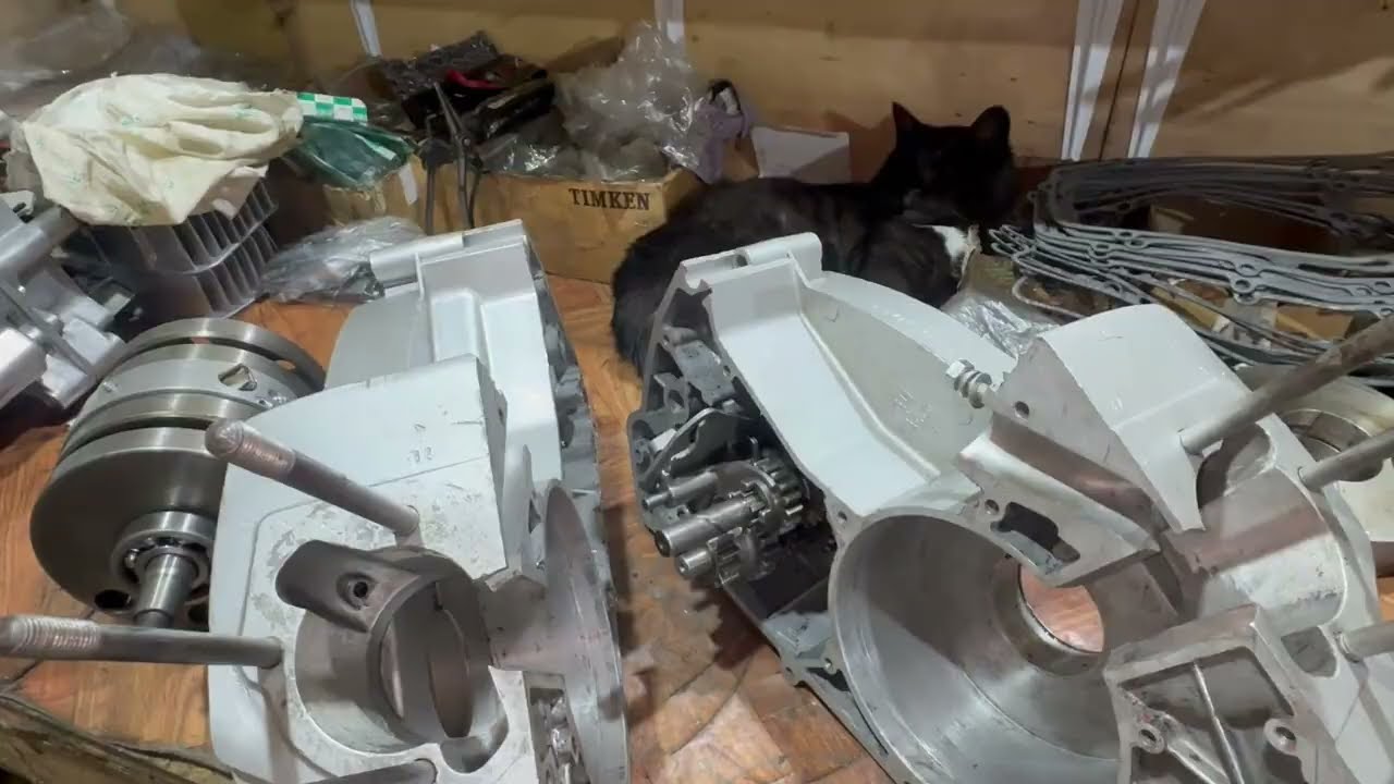 Двигатель Ява 350/634 тест 27.10.2025 после ремонта (г. Льгов, Курская область)