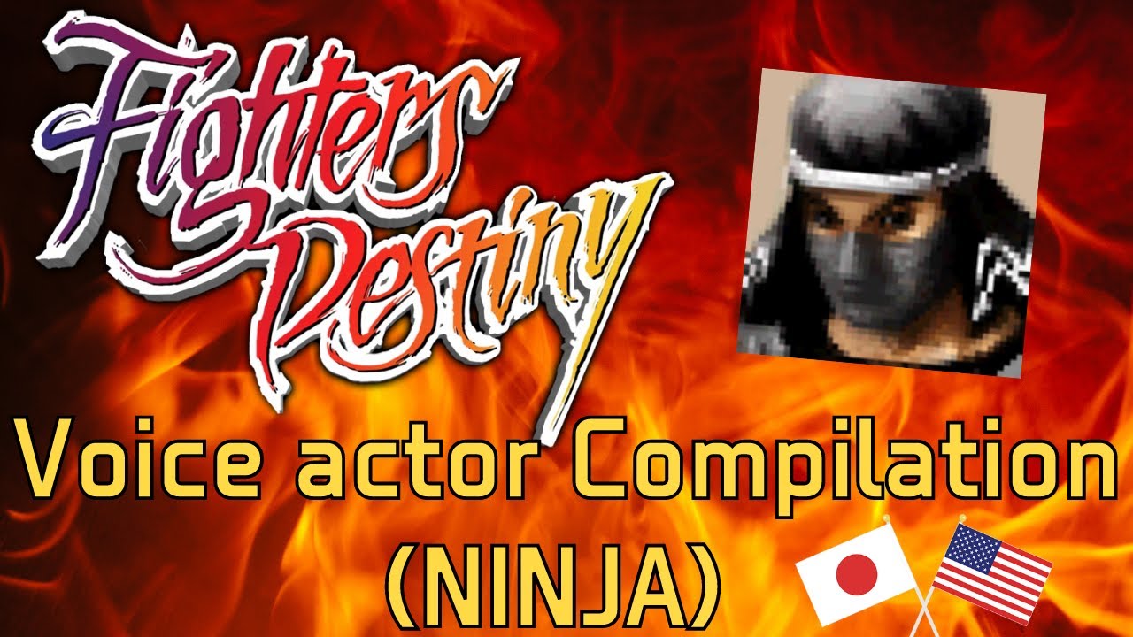 Fighters Destiny (Nintendo 64) NINJA Voice actor Compilation YouTube
