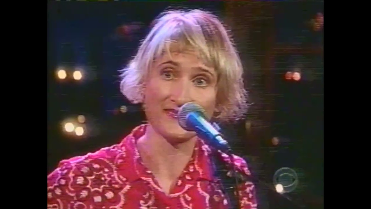 Jill Sobule - Mexican Wrestler (Live on The Late Late Show with Craig Kilborn)