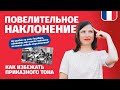 ПОВЕЛИТЕЛЬНОЕ НАКЛОНЕНИЕ IMPÉRATIF во французском языке.