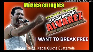 🇬🇹LOS HERMANOS ÁLVAREZ de Tzalbal / I Want To Break Free. Música en inglés. 🎹🎹