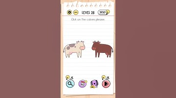 Brain Test – Level 28 Solution | All Answers & Walkthrough #BrainTest #PuzzleGame #Shorts