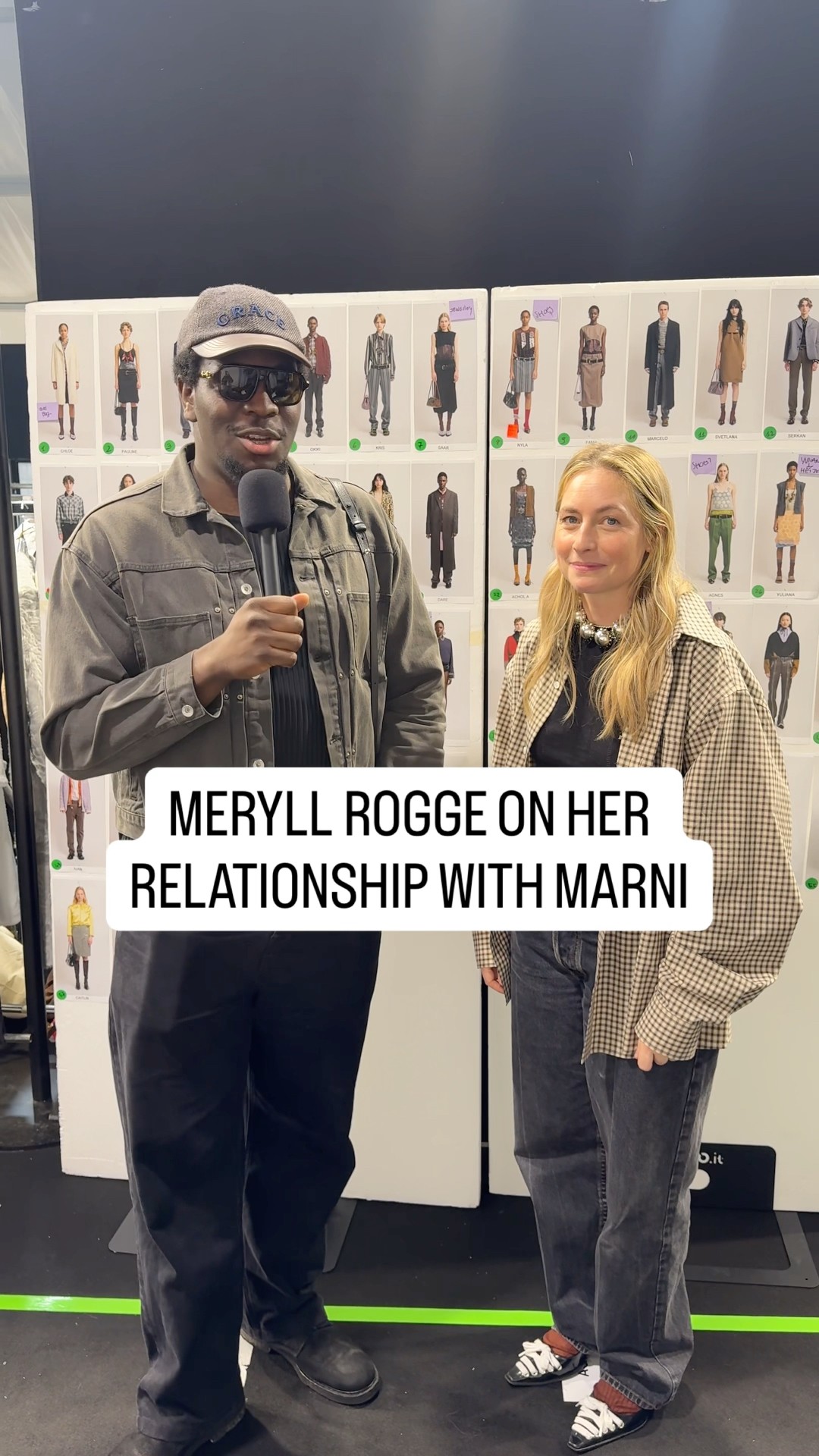 Meryll Rogge On Her Personal Relationship With Marni - YouTube
