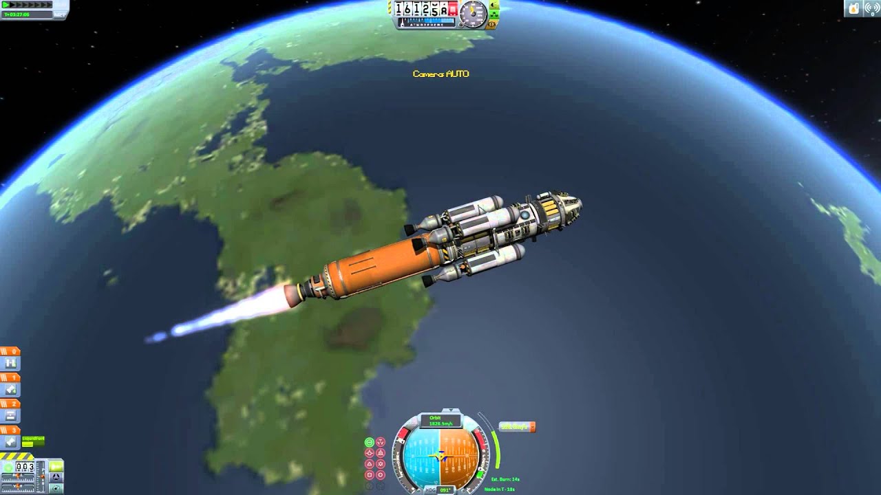 Обучение ксп. Корабль для стыковки в ксп. суборбитальная траектория в ksp. обучение в ксп. сближение с планетой ksp.