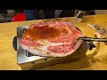 【大食い】はみ出るカルビを爆食い！動けなくなるほどの巨大焼肉！(ふたご焼肉)