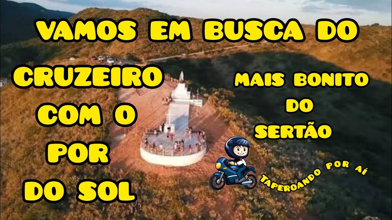 Fui em BUSCA do PÔR DO SOL MAIS BONITO DO SERTÃO.