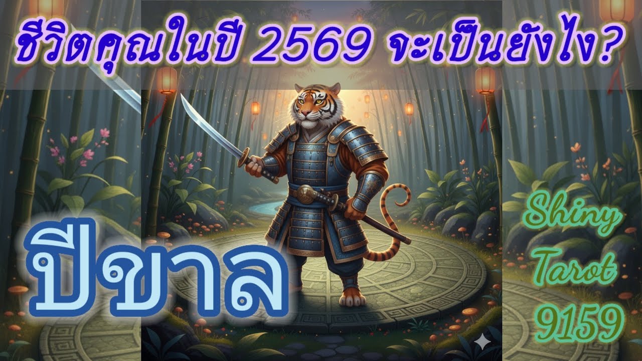 ปีขาล🌕ชีวิตคุณในปี 2569 จะเป็นยังไง?🪔@ShinyTarot9159⁩  🪷