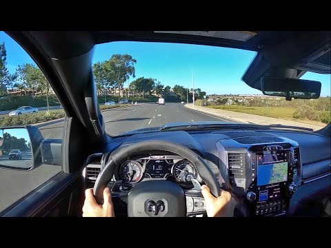 2021 RAM 1500 TRX POV Test Drive (3D Audio)(ASMR)