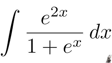 Integral e^(2x)/(1 + e^x)