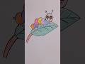 easy caterpillar drawing🐛✨#drawing #magic #art #easydrawing #viral #artvideo