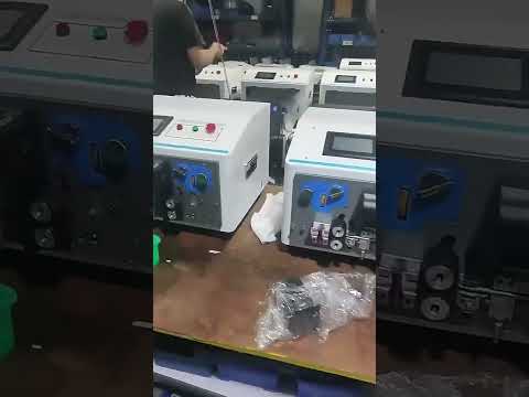 Full Automatic High Speed Wire Stripping Machine for 10-mm2 Round Sheath Cable Inner & Outer Layer Peel