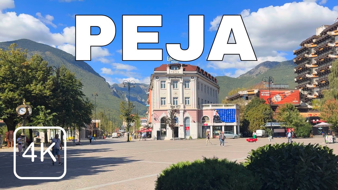 Sunny day in PEJA Walking from City Center 4k