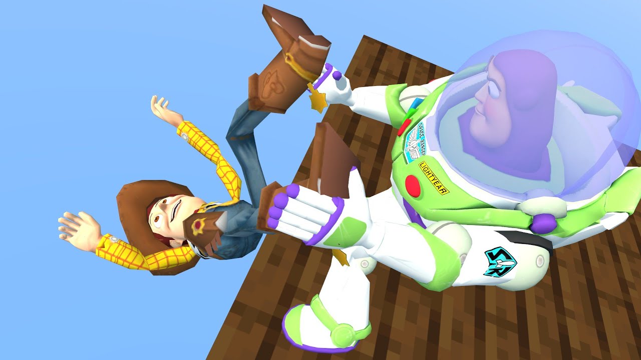 Gmod Ragdolls | Toy Story Ragdoll [Woody and Buzz ]