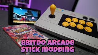 8BitDo Arcade Stick Review And Modding!