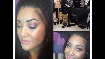 Soft Romantic Makeup Tutorial - Mainly Using Smashbox Cosmetics