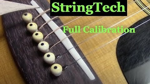 Inexpensive guitars Perfectly in Tune @StringTechWorkstations